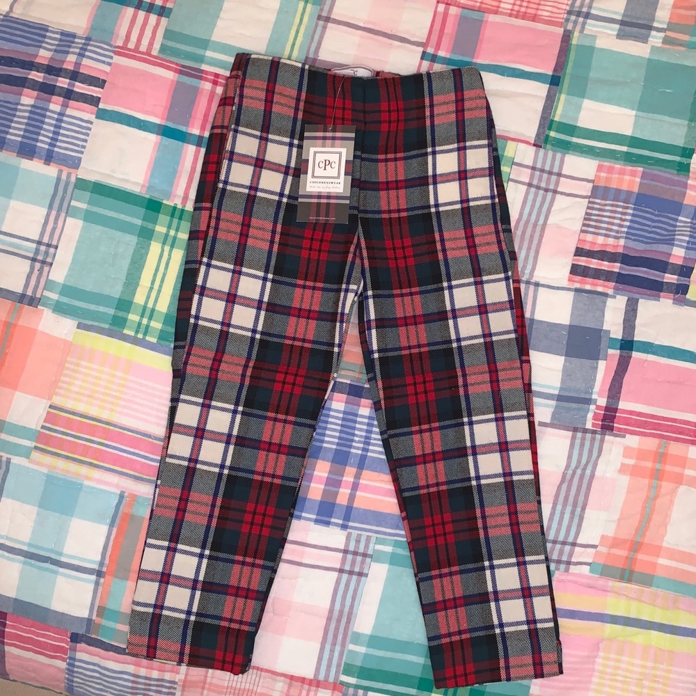 CPC Evie Pant in MacDuff plaid Sz 4T NWT